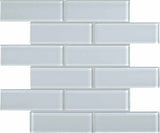 2 X 6 In Brick Element Skylight Light Colors Glass Mosaic