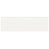 2 x 6 in Soho Canvas White Glossy Glazed Ceramic Bullnose