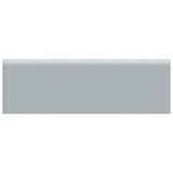 2 x 6 in Soho Cloud Blue Glossy Glazed Ceramic Bullnose