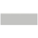 2 x 6 in Soho Loft Grey Glossy Glazed Ceramic Bullnose