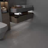 2 x 6 in. Soho Loft Grey Matte Glazed Porcelain Wall Brick Mosaic