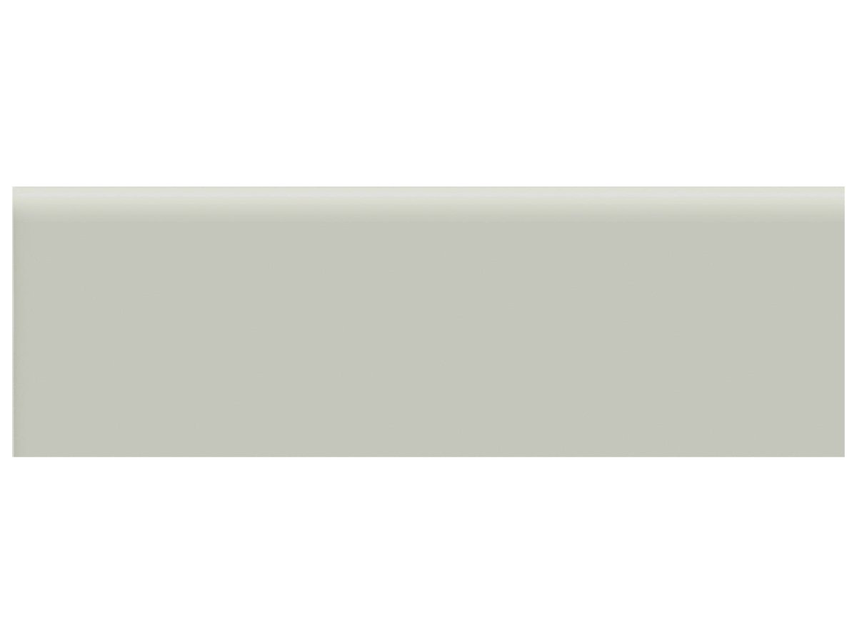 2 x 6 in Soho Soft Sage Glossy Glazed Ceramic Bullnose