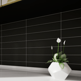 2 X 8 In Form Graphite Matte Glazed Porcelain Bullnose