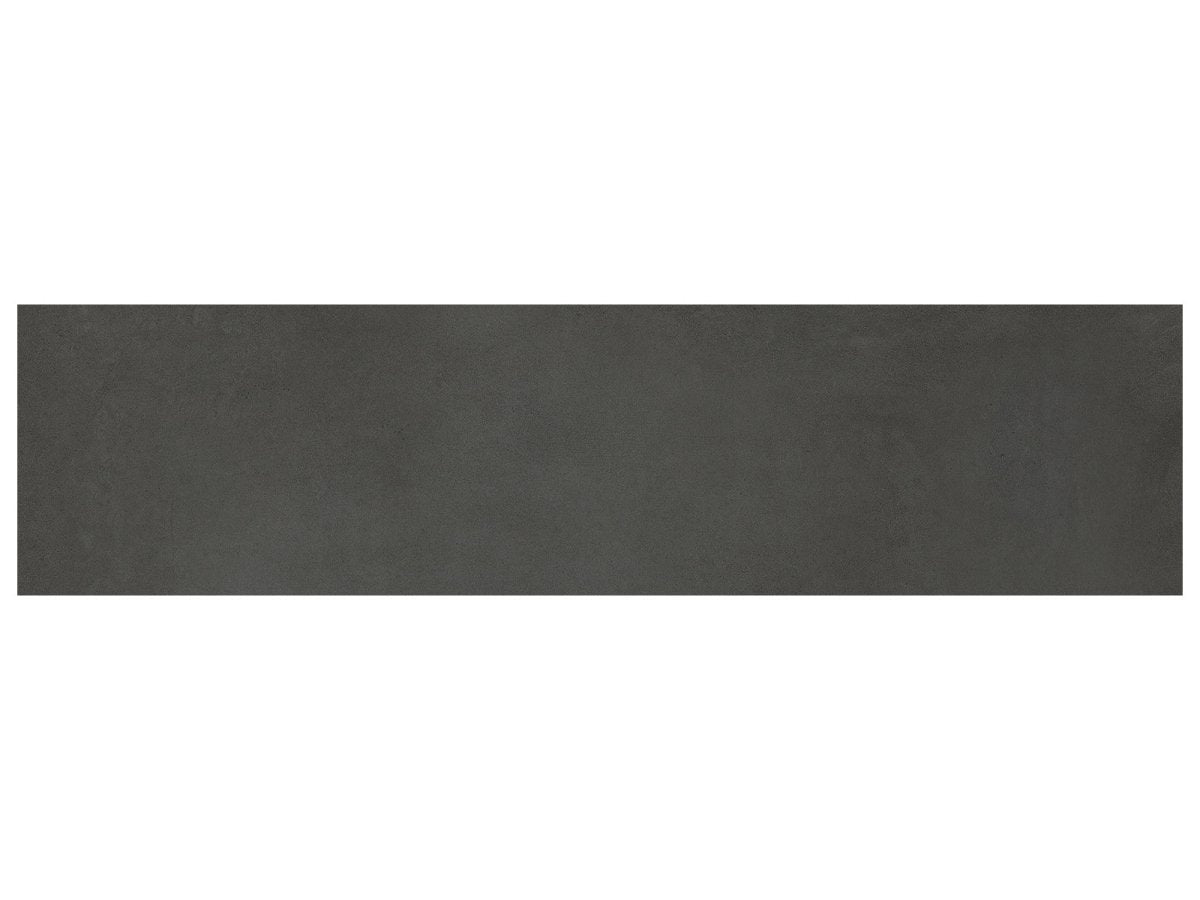 2 X 8 In Form Graphite Matte Glazed Porcelain Bullnose