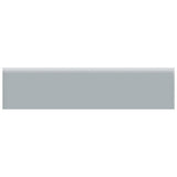 2 x 8 in. Soho Cloud Blue Glossy Glazed Ceramic Bullnose Trim