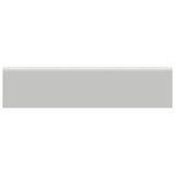 2 X 8 In Soho Loft Grey Matte Glazed Ceramic Bullnose
