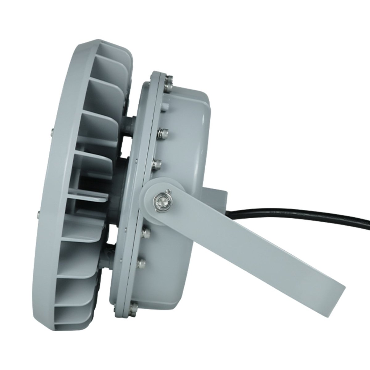 200 Watt LED Explosion Proof Round High Bay Light, B Series, Dimmable, 5000K, 27000LM, AC100-277V, IP66, Hazardous Location Lighting Fixtures