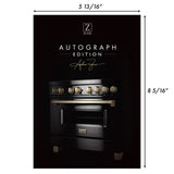 ZLINE 30" Autograph Edition Kitchen Package with Stainless Steel Dual Fuel Range and Range Hood with Matte Black Accents (2AKP-RARH30-MB)