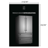 ZLINE 30" Autograph Edition Kitchen Package with Stainless Steel Dual Fuel Range and Range Hood with Matte Black Accents (2AKP-RARH30-MB)