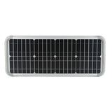 20W Outdoor LED Solar Street Light, 6500K, 2500LM, 18VDC, IP66, Adjustable Mount, Silver