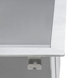 22 Inch Topmount Laundry Deep Utility Sink 16 Gauge Stainless Steel