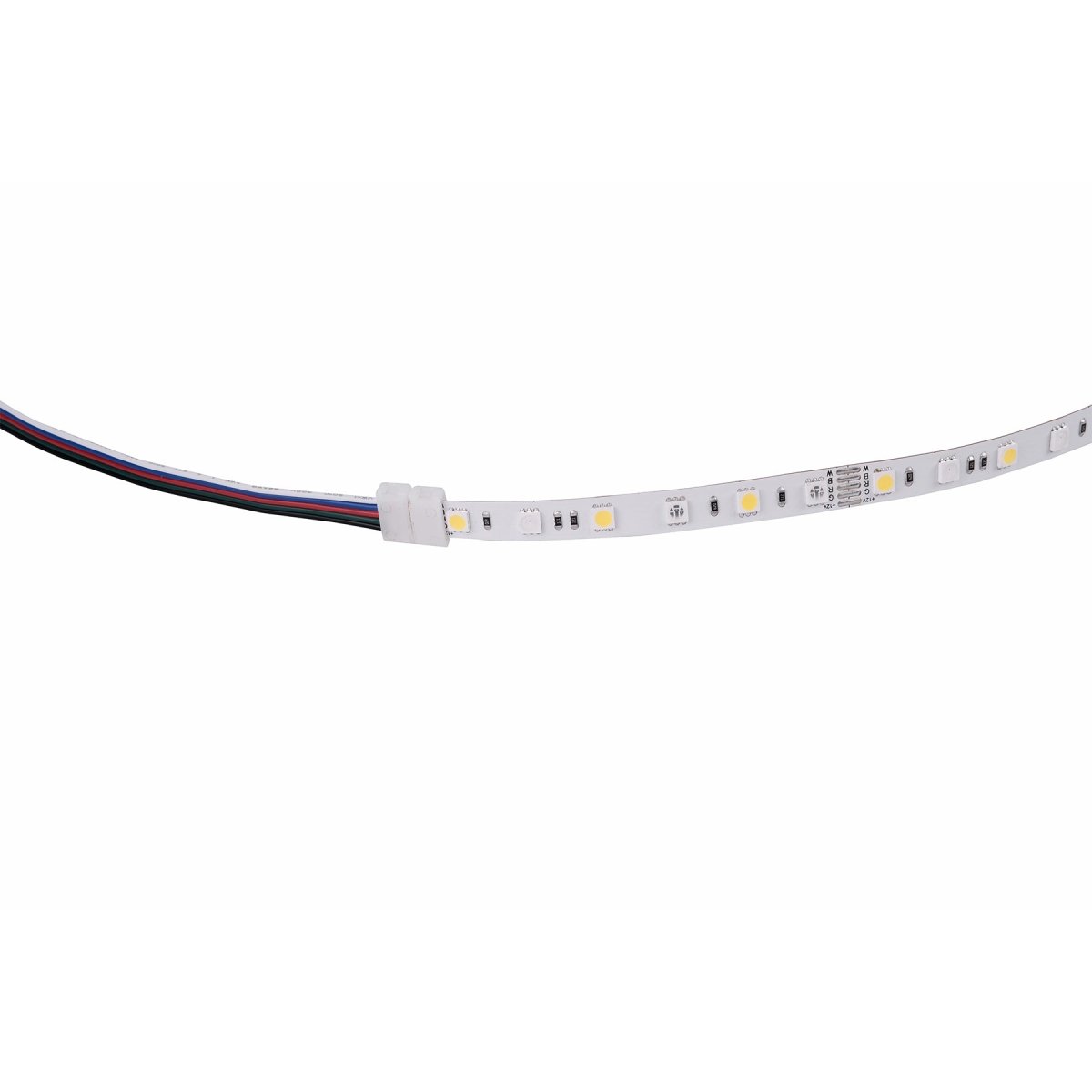 22AWG, 5 Pin, 10mm Width PCB, RGBW Strip-to-Wire