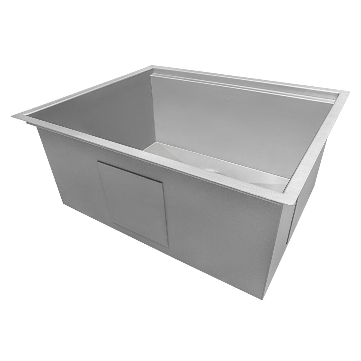 23" Workstation Ledge Bar Prep Kitchen Sink Undermount 16 Gauge Stainless Steel Single Bowl