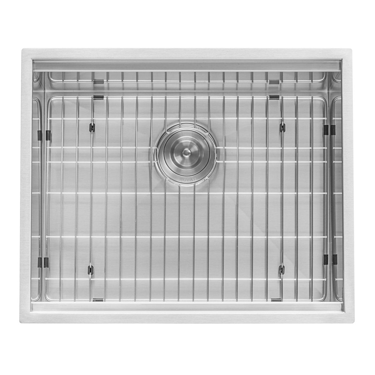 23" Workstation Ledge Bar Prep Kitchen Sink Undermount 16 Gauge Stainless Steel Single Bowl