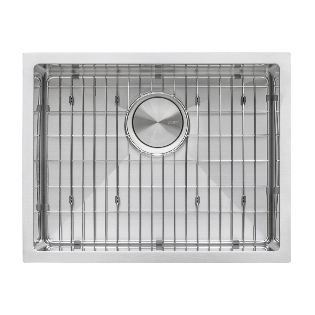 23" x 18" x 12" Deep Laundry Utility Sink Tight Radius Undermount 16 Gauge Stainless Steel