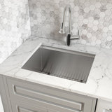 23" x 19" x 13" Deep Laundry Utility Workstation Sink Undermount 16 Gauge