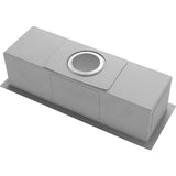 23" x 8" Bar Prep Sink Narrow Trough Undermount 16 Gauge Stainless Steel Single Bowl