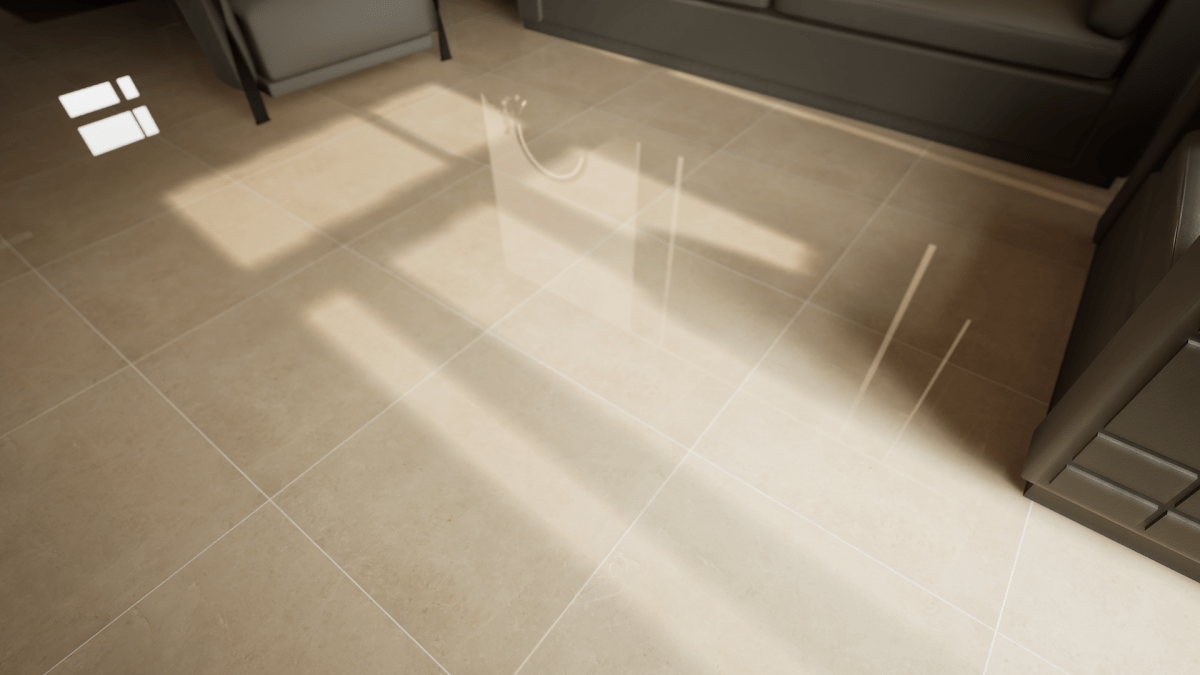 24 X 24 In Allure Crema Polished Marble