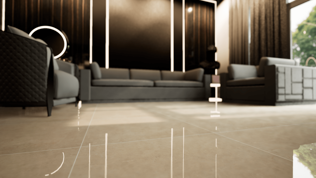 24 X 24 In Allure Crema Polished Marble