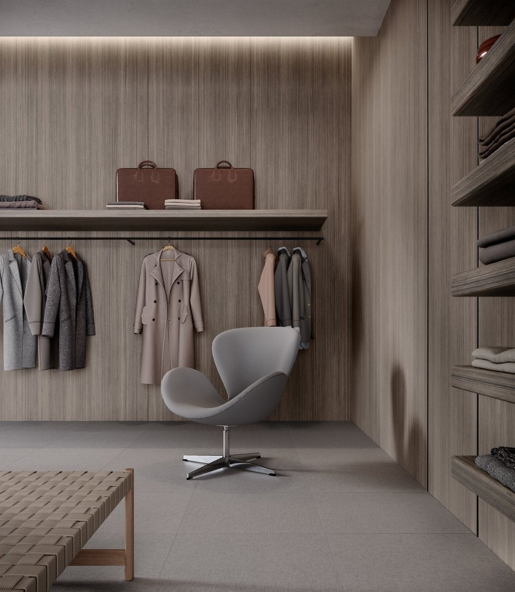 24 X 24 In Crossweave Flax Matte Rectified Color Body Porcelain