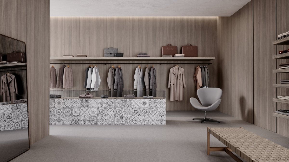 24 X 24 In Crossweave Flax Matte Rectified Color Body Porcelain