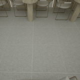 24 X 24 In Crossweave Heather Grey Matte Rectified Color Body Porcelain