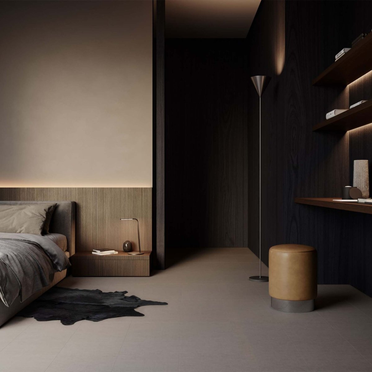 24 X 24 In Crossweave Shade Matte Rectified Color Body Porcelain