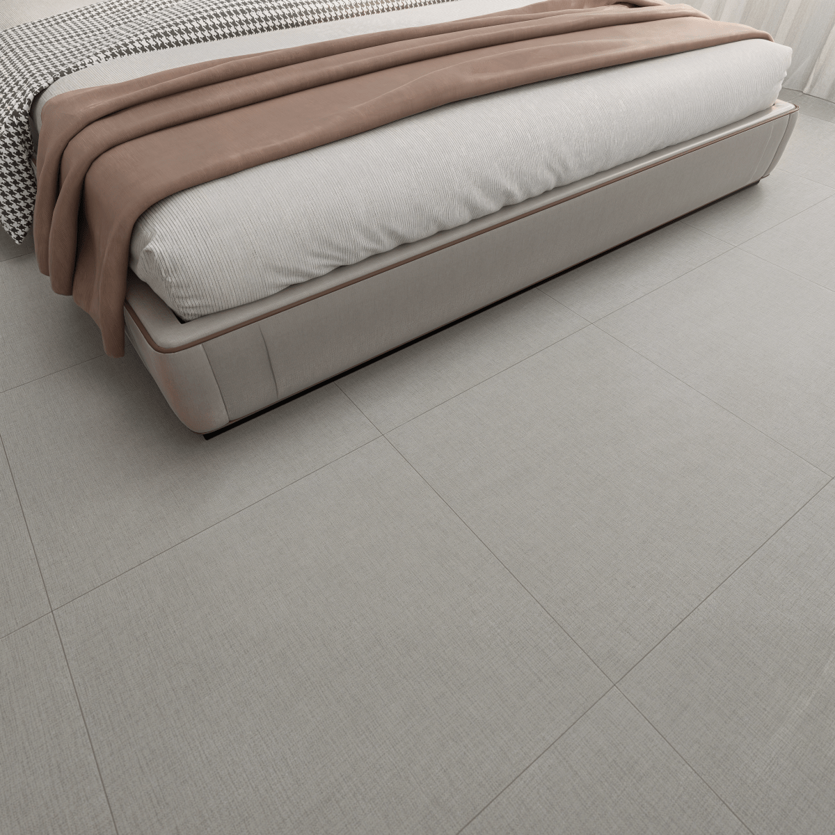 24 X 24 In Crossweave Shade Matte Rectified Color Body Porcelain