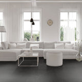 24 X 24 In La Marca Nero Venato Honed Rectified Glazed Porcelain