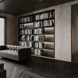 24 X 24 In La Marca Nero Venato Polished Rectified Glazed Porcelain