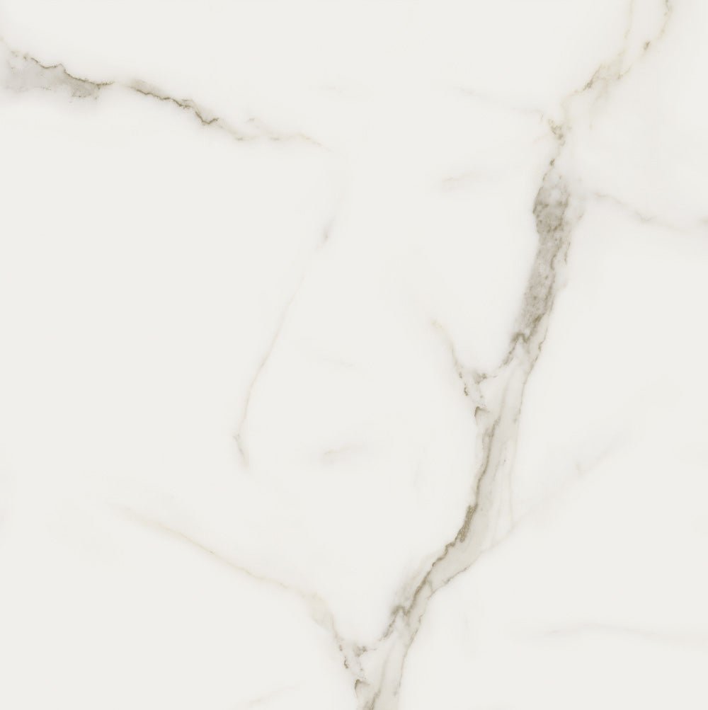 24 x 24 in. Mayfair Calacatta Oro Polished Rectified Glazed Porcelain Tile