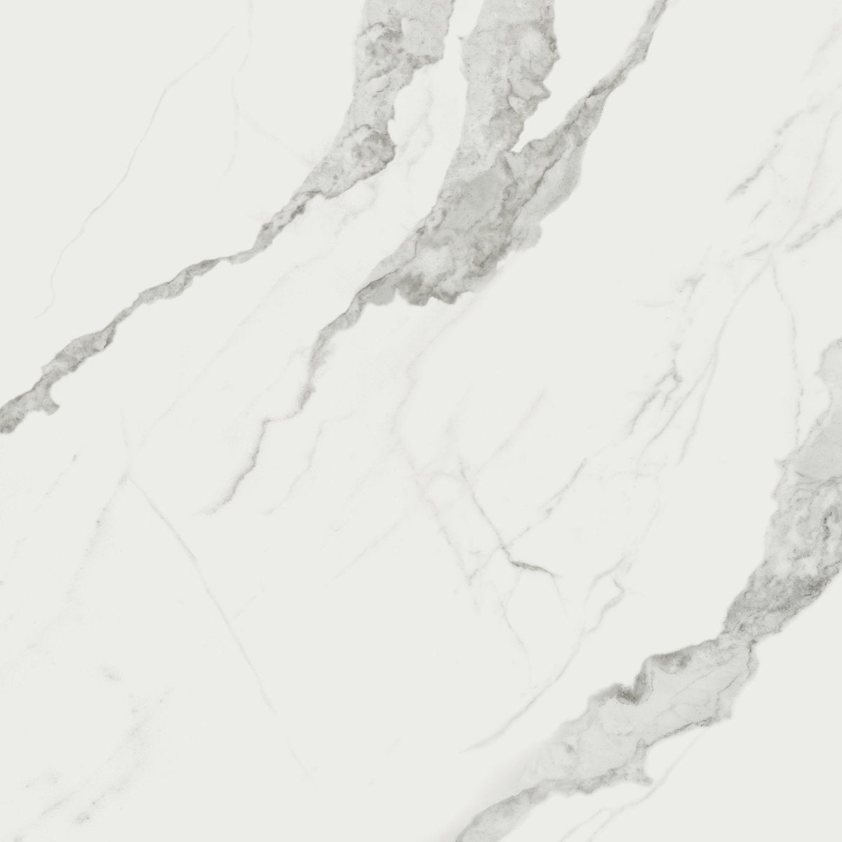 24 x 24 in. Mayfair Statuario Venato Polished Rectified Glazed Porcelain Tile