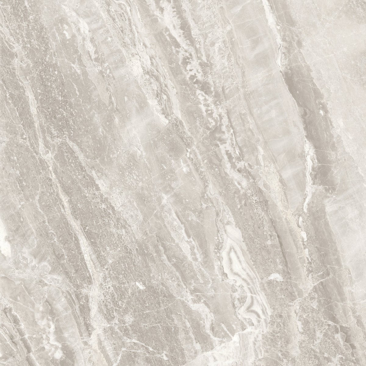 24 X 24 In Mayfair Stella Argento Polished Rectified Glazed Porcelain