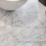 24 X 24 In Plata Carrara Polished Rectified Glazed Porcelain