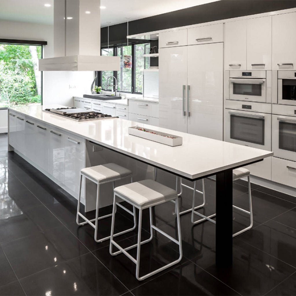 24 X 24 In Prima Charcoal Matte Rectified Unglazed Porcelain
