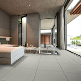 24 X 24 In Prima Smoke Polished Rectified Unglazed Porcelain