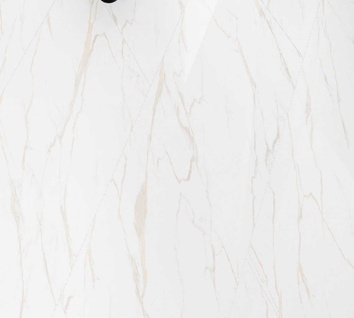 24" x 48" Calacatta Gold Sugar Effect Porcelain Wall & Floor Tile
