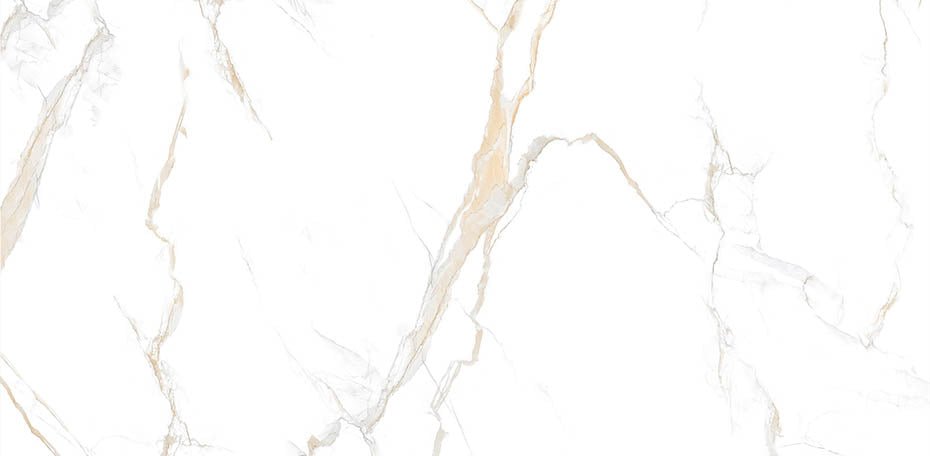 24" x 48" Calacatta Gold Sugar Effect Porcelain Wall & Floor Tile