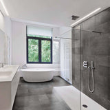 24 X 48 In Industria Chromium Matte Rectified Color Body Porcelain