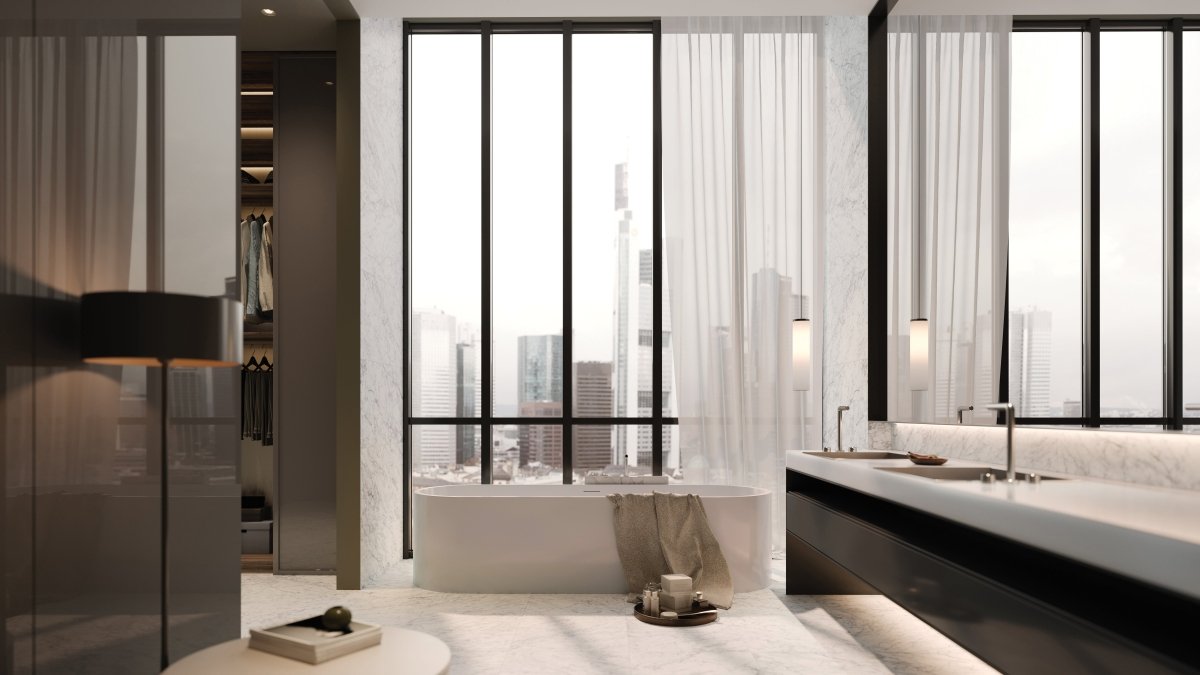24 X 48 In La Marca Carrara Honed Rectified Glazed Porcelain