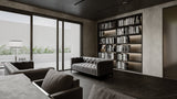 24 X 48 In La Marca Nero Venato Polished Rectified Glazed Porcelain