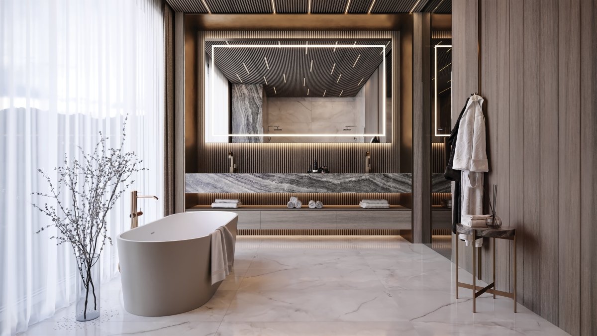 24 X 48 In La Marca Onyx Honed Rectified Glazed Porcelain