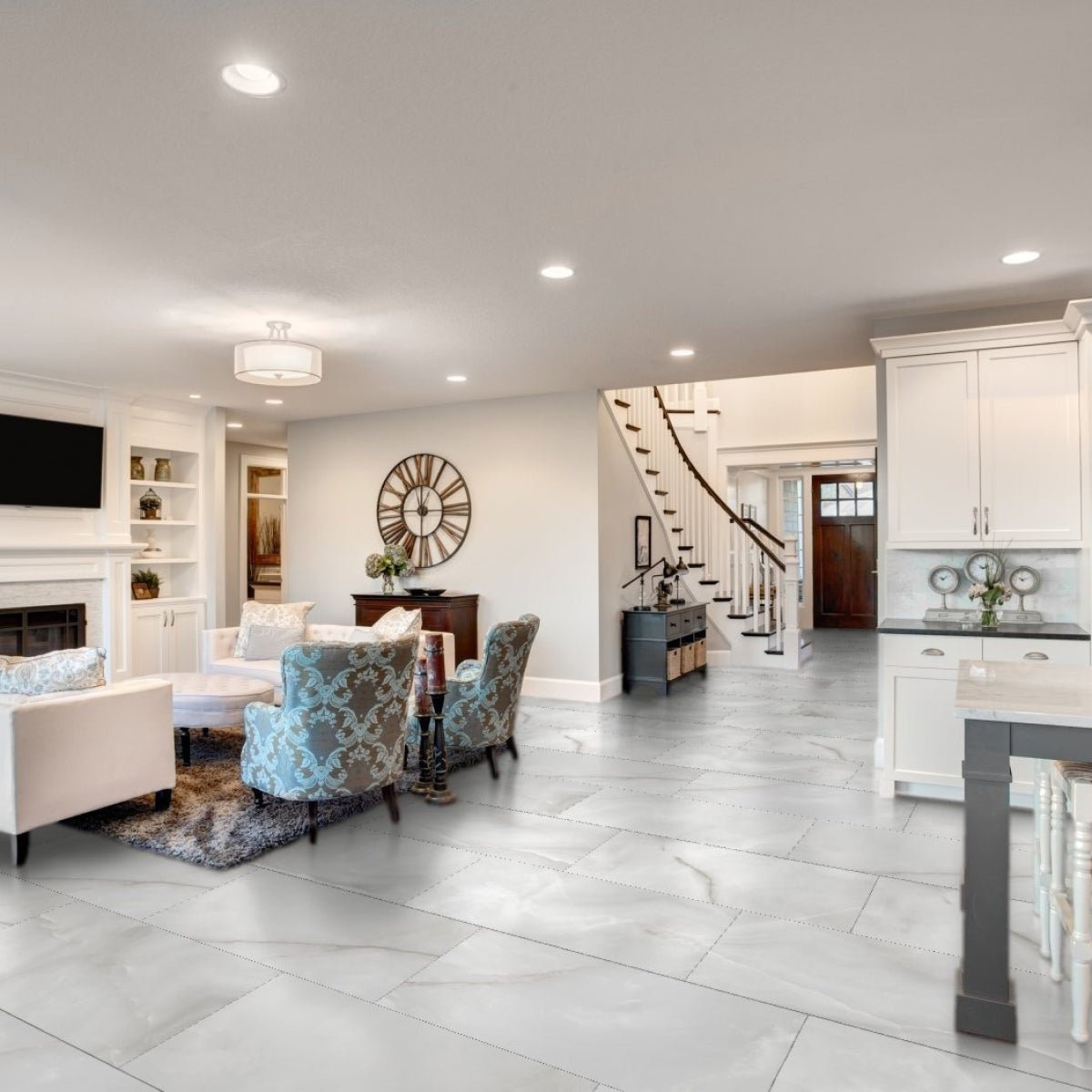 24 X 48 In La Marca Onyx Honed Rectified Glazed Porcelain