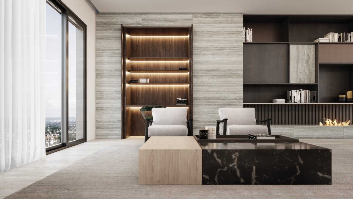 24 X 48 In La Marca Polished Rectified Glazed Porcelain