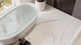 24 X 48 In Mayfair Statuario Polished Rectified Glazed Porcelain