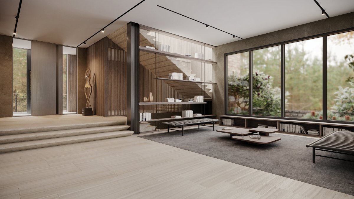 24 X 48 In Mayfair Strada Ash Polished Rectified Glazed Porcelain