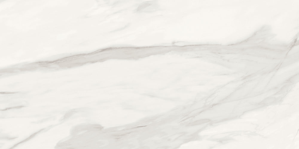 24 x 48 in. Mayfair Volakas Grigio Polished Rectified Glazed Porcelain Tile