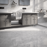 24 X 48 In Plata Carrara Polished Rectified Glazed Porcelain