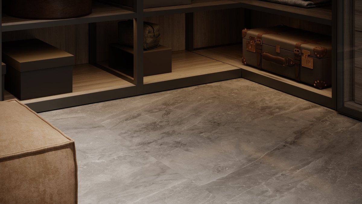 24 X 48 In Plata Perla Polished Rectified Glazed Porcelain