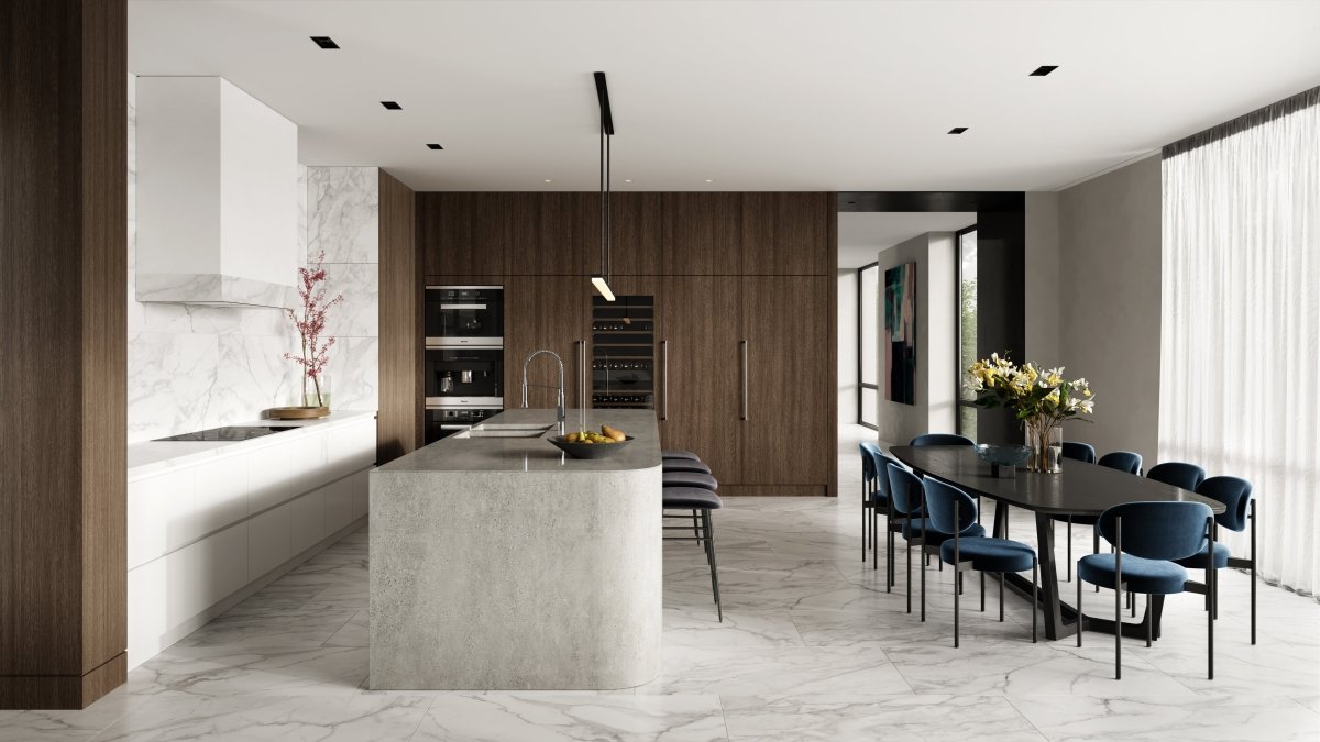 24 X 48 In Plata Statuario Matte Rectified Glazed Porcelain